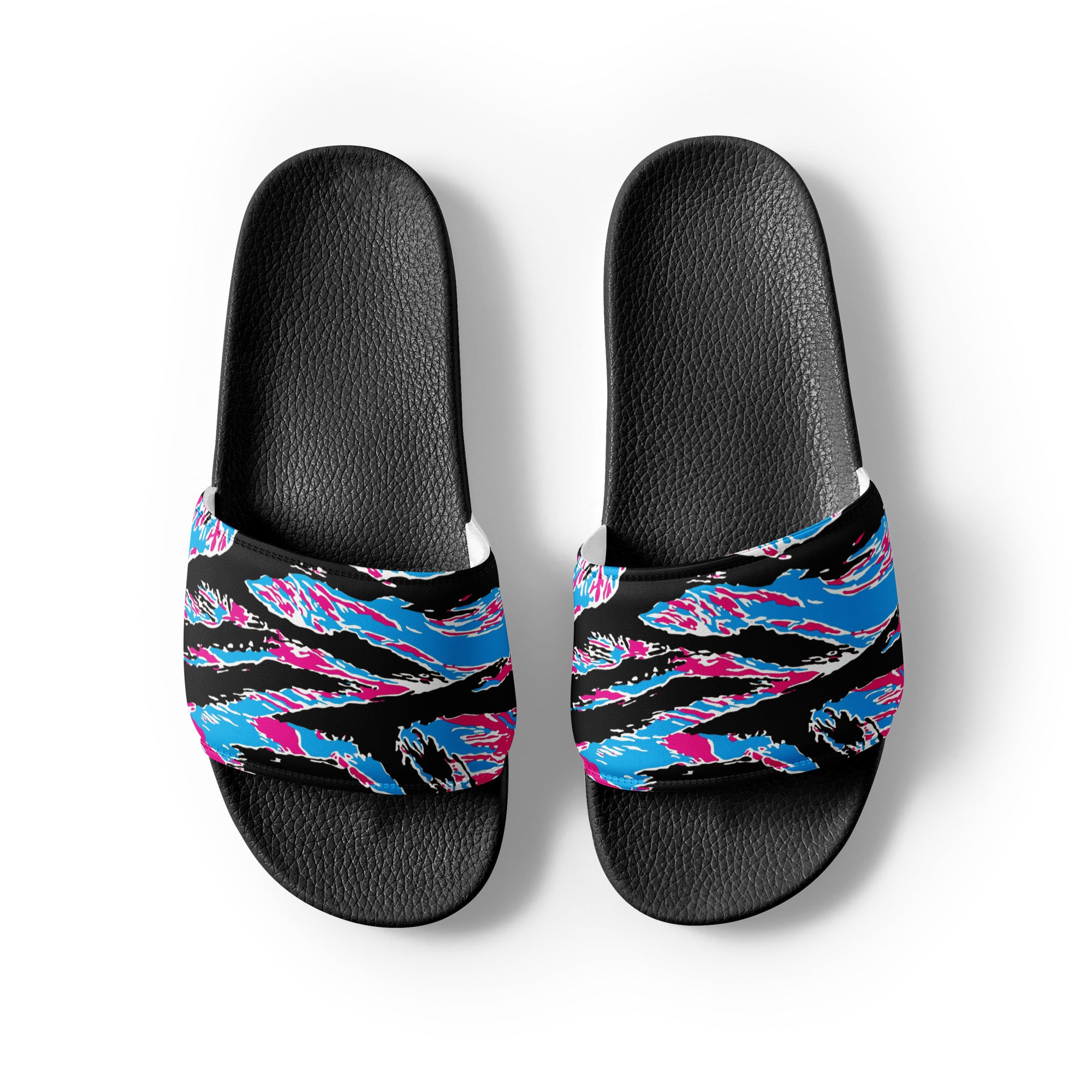 Miami Tiger Stripe Men’s Slides