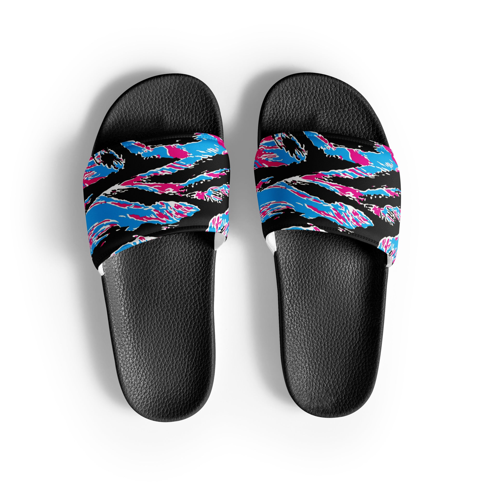 Miami Tiger Stripe Men’s Slides