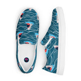 Rad Palm Shark Bait 2 Men’s Slip-On Canvas Shoes