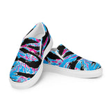 Miami Tiger Stripe Men’s Slip-On Canvas Shoes