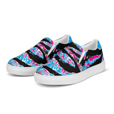 Miami Tiger Stripe Men’s Slip-On Canvas Shoes