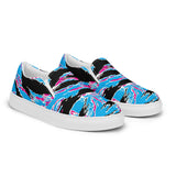 Miami Tiger Stripe Men’s Slip-On Canvas Shoes