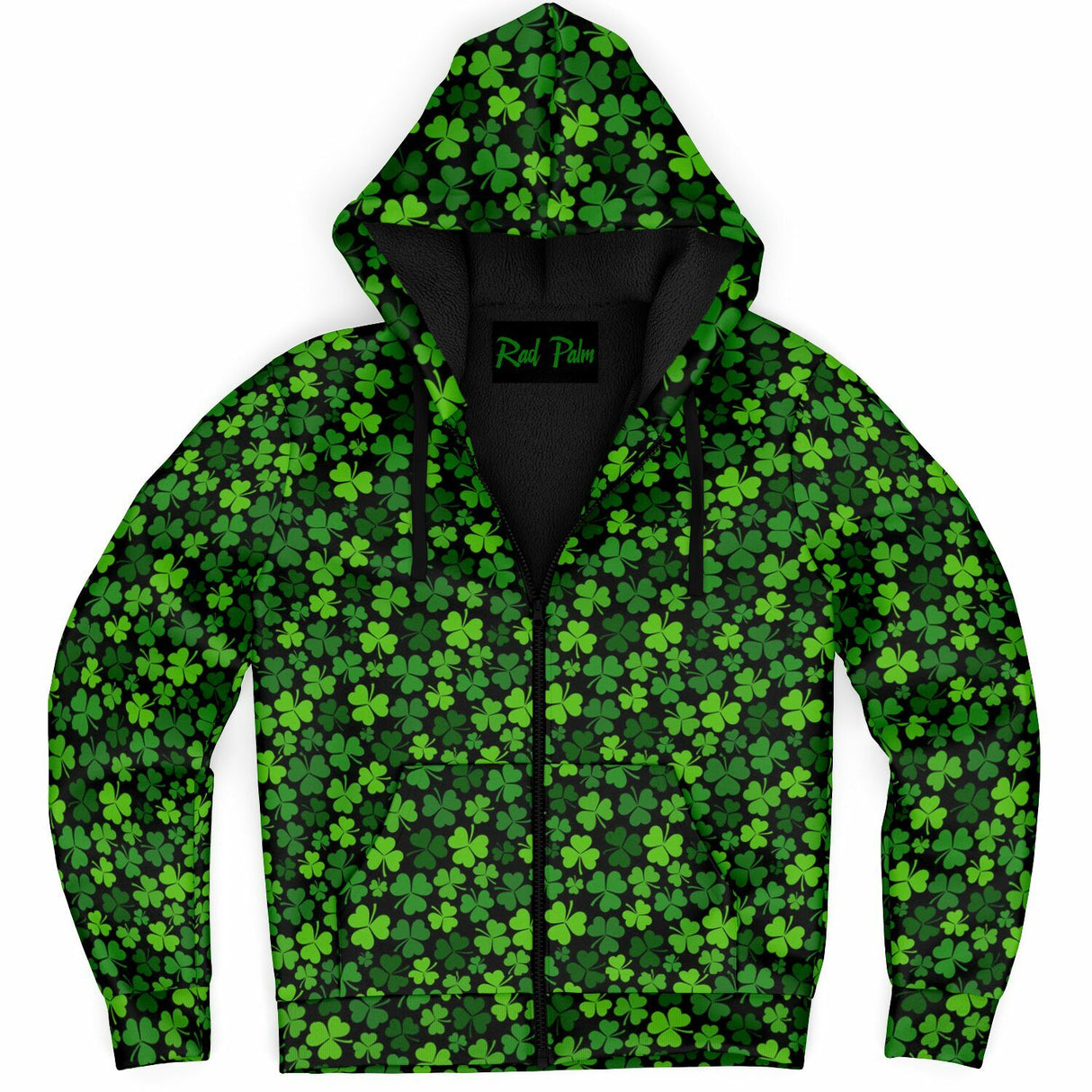 St. Patrick's Day Microfleece Ziphoodie