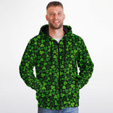 St. Patrick's Day Microfleece Ziphoodie