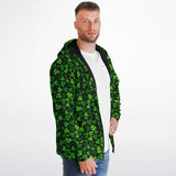 St. Patrick's Day Microfleece Ziphoodie