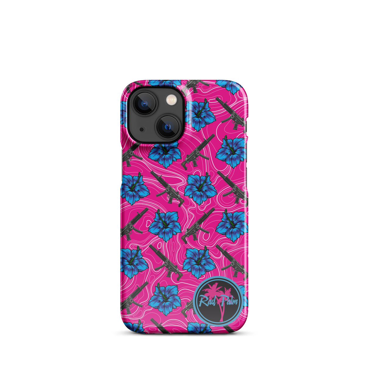 High Capacity Hibiscus Snap Case for iPhone®