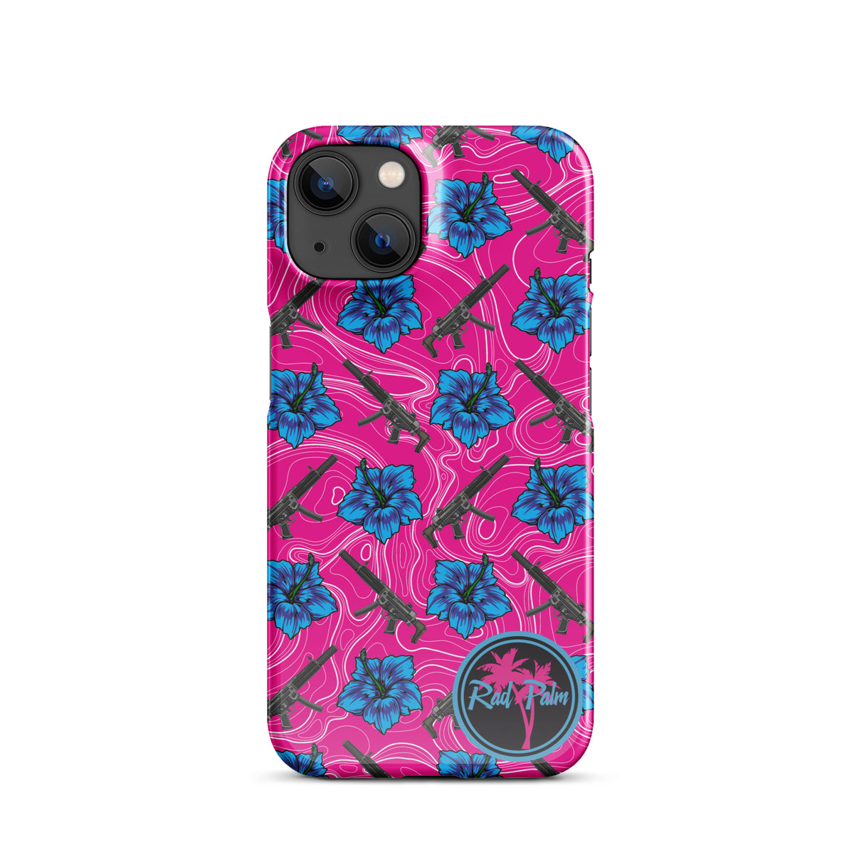 High Capacity Hibiscus Snap Case for iPhone®