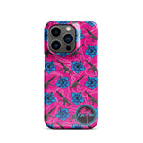 High Capacity Hibiscus Snap Case for iPhone®