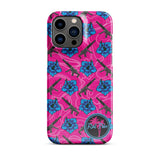 High Capacity Hibiscus Snap Case for iPhone®