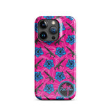 High Capacity Hibiscus Snap Case for iPhone®