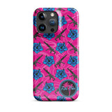 High Capacity Hibiscus Snap Case for iPhone®