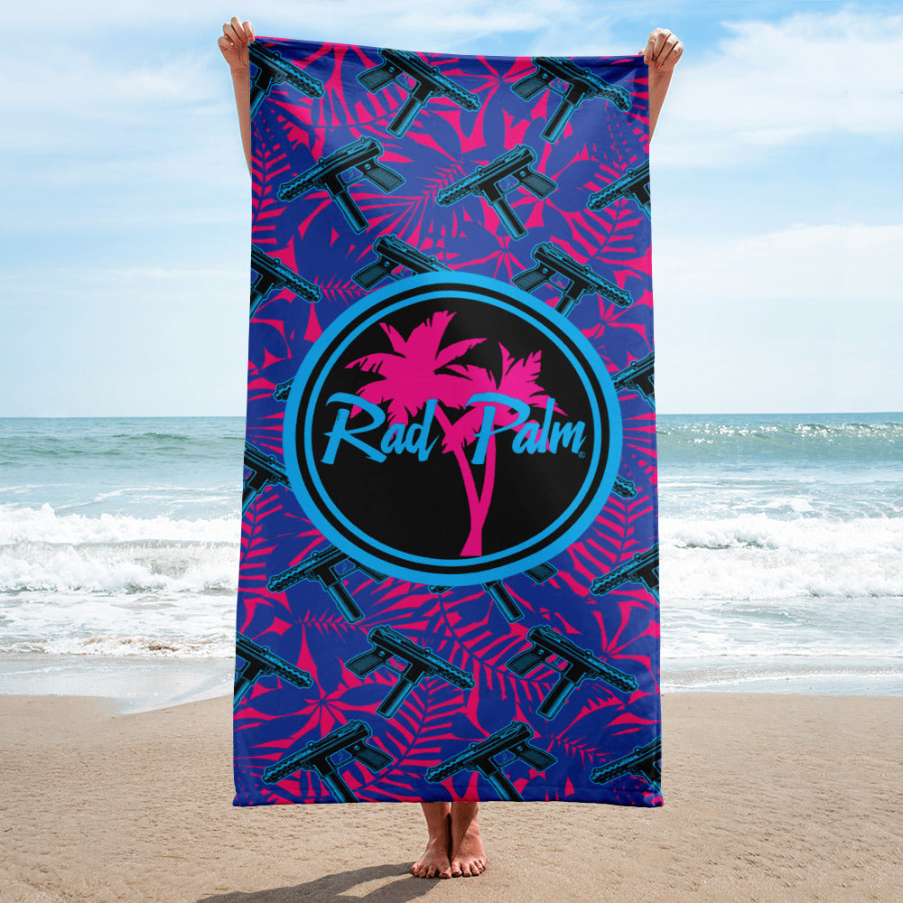 9 Lives Beach Towel