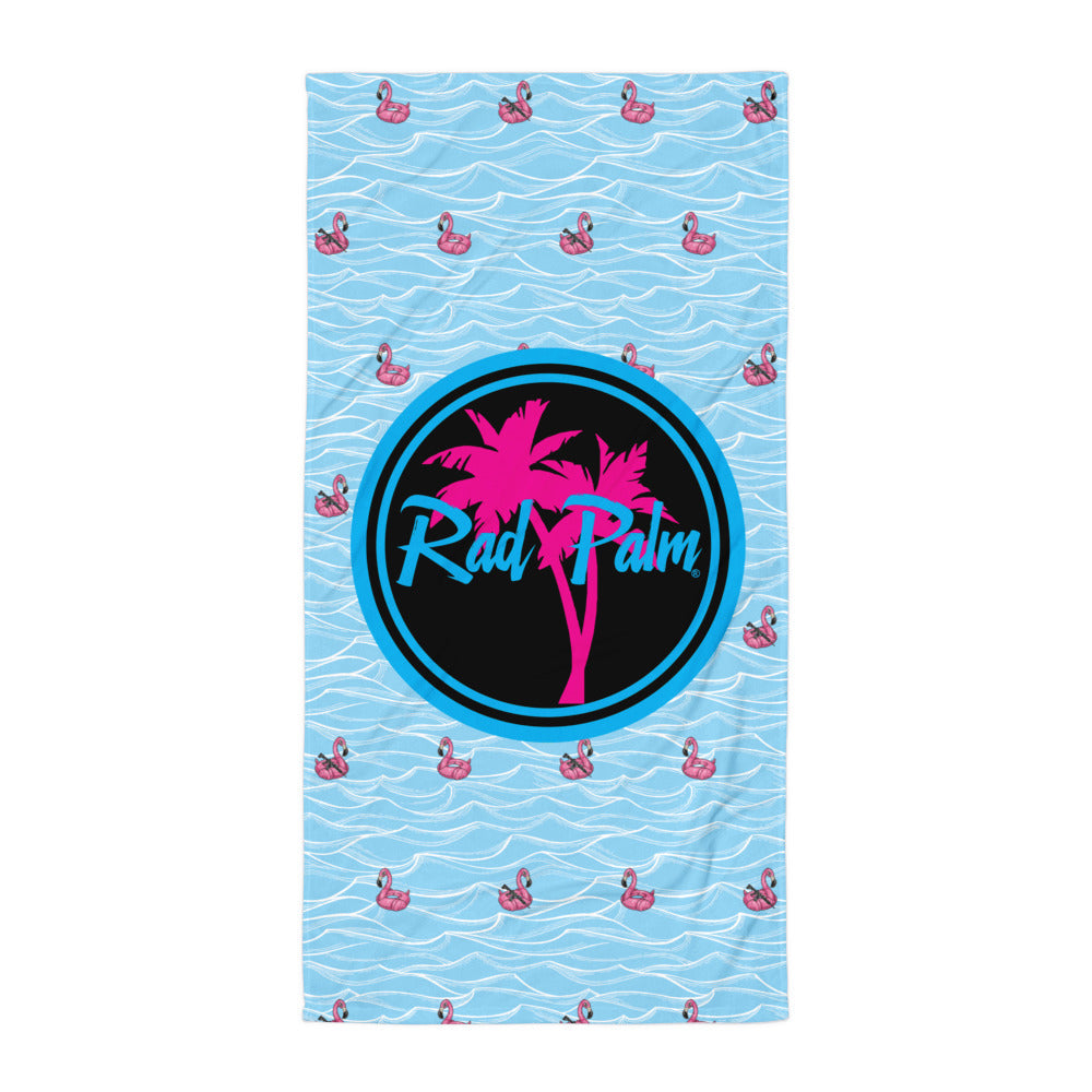 Flamingo Flotilla Towel