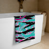 Miami Tiger Stripe Beach Towel