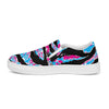 Miami Tiger Stripe Women’s Slip-On Canvas Shoes