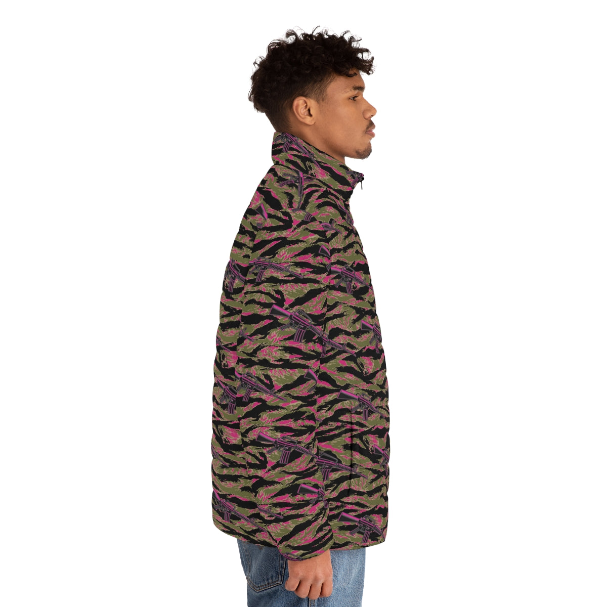 Rad Palm Da Nang Disco Men's Puffer Jacket