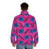 Load image into Gallery viewer, Rad Palm High Capacity Hibiscus Men&#39;s Puffer Jacket