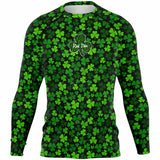 Camiseta de protección solar para hombre Rad Palm St. Patrick's Day 