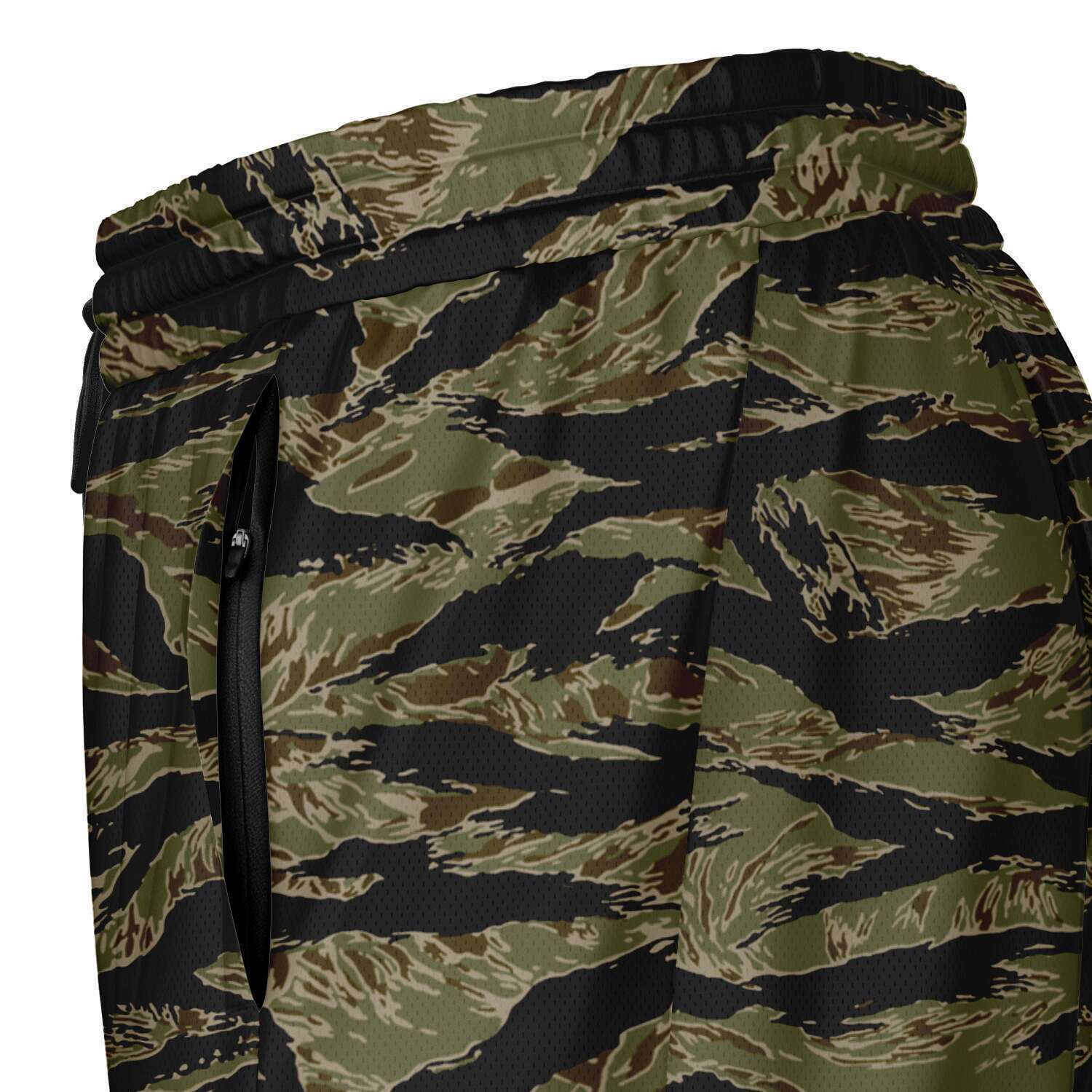 Pantalones cortos 2 en 1 con estampado de rayas de tigre de Rad Palm 