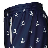 Rad Palm Deep Blue Men's 2-in-1 Shorts