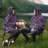 Sudadera con capucha cómoda Rad Palm Toucan Attack 