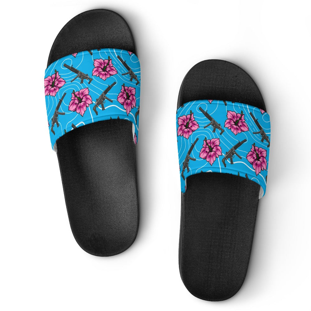 High Capacity Hibiscus Blue Slides