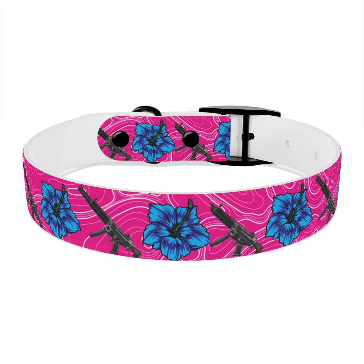 Collar para perros con hibisco de alta capacidad Rad Palm 