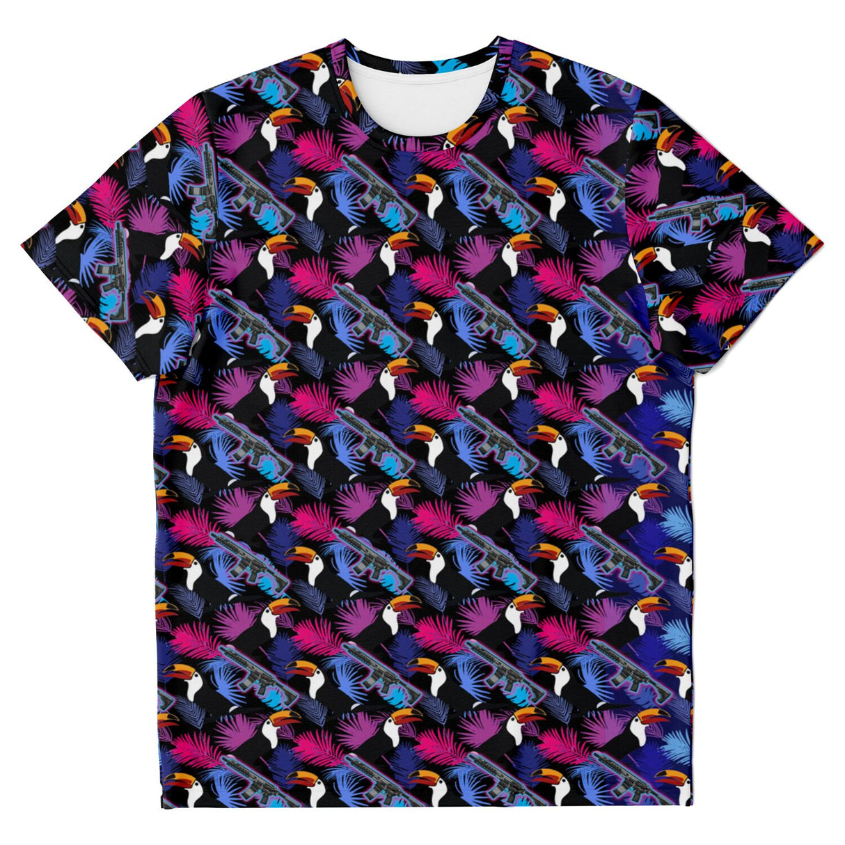 Camiseta Rad Palm Toucan Attack