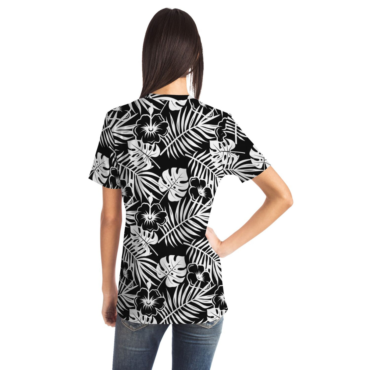 Camiseta unisex Rad Palm BLK WHT 