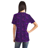 Camiseta unisex de skate nocturno de Rad Palm 