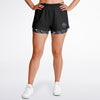 Load image into Gallery viewer, Rad Palm Neon Attack Women&#39;s 2 in 1 Shorts