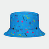 Rad Palm Blue Monday Bucket Hat