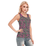 Dang Nang Disco Pink Women's Skinny Sport Tank Top