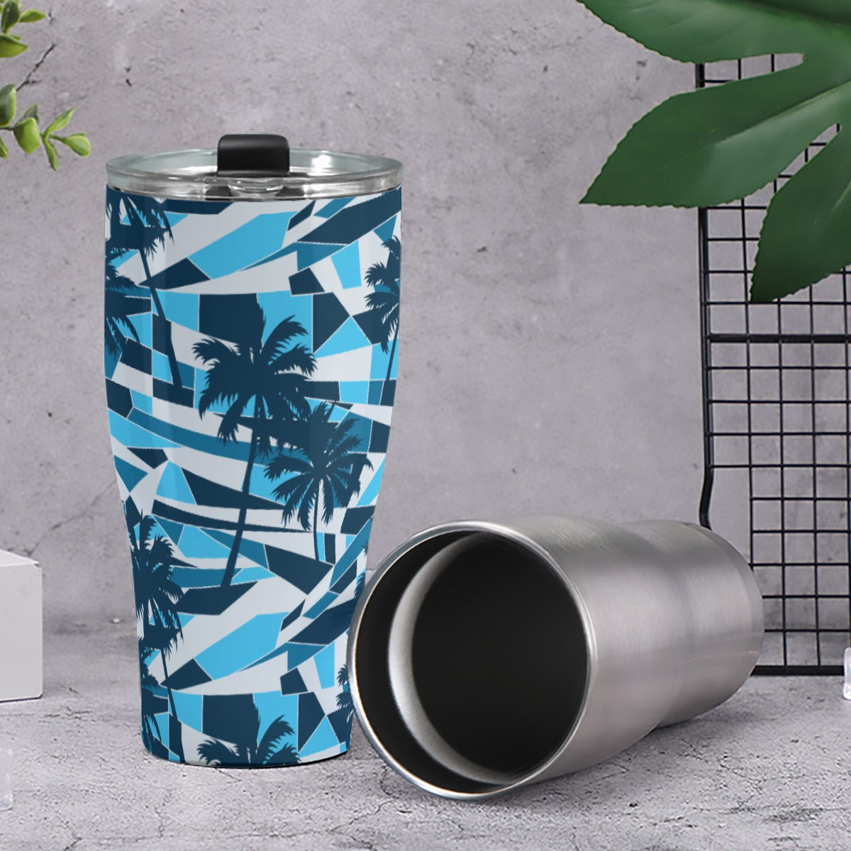 Rad Palm Fractured Palms 30oz Tumbler