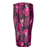 Rad Palm Party Like A Flock Star Pink 30oz Tumbler