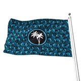 Bandera con icono de estrella de Rad Palm Party Like A Flock