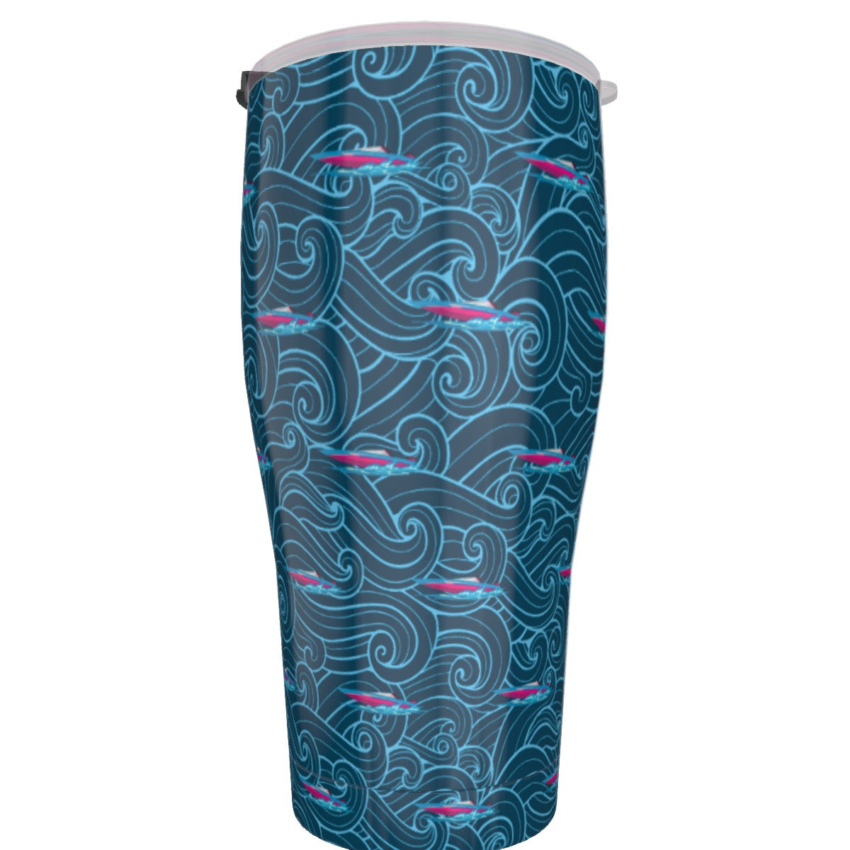 Rad Palm Fast Boats Dark 30oz Tumbler