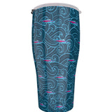 Rad Palm Fast Boats Dark 30oz Tumbler