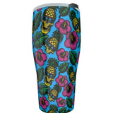 Rad Palm Pineapple Head Blue 30oz Tumbler