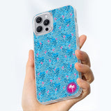 Funda para teléfono móvil Rad Palm Party Like A Flock Star Blue para iPhone 13