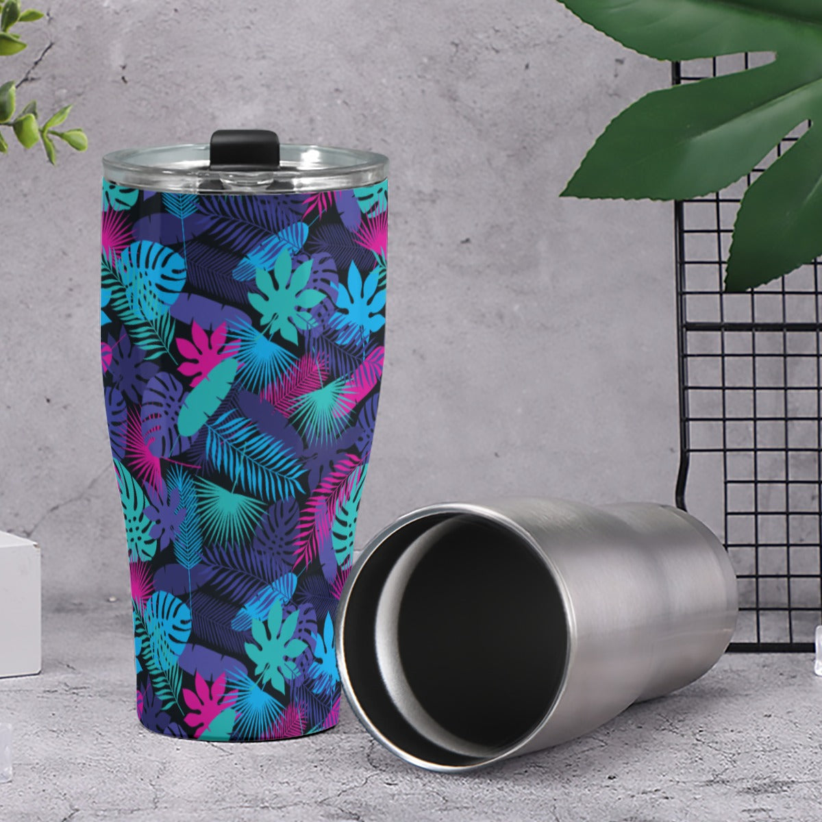 Neon Jungle 30oz Tumbler