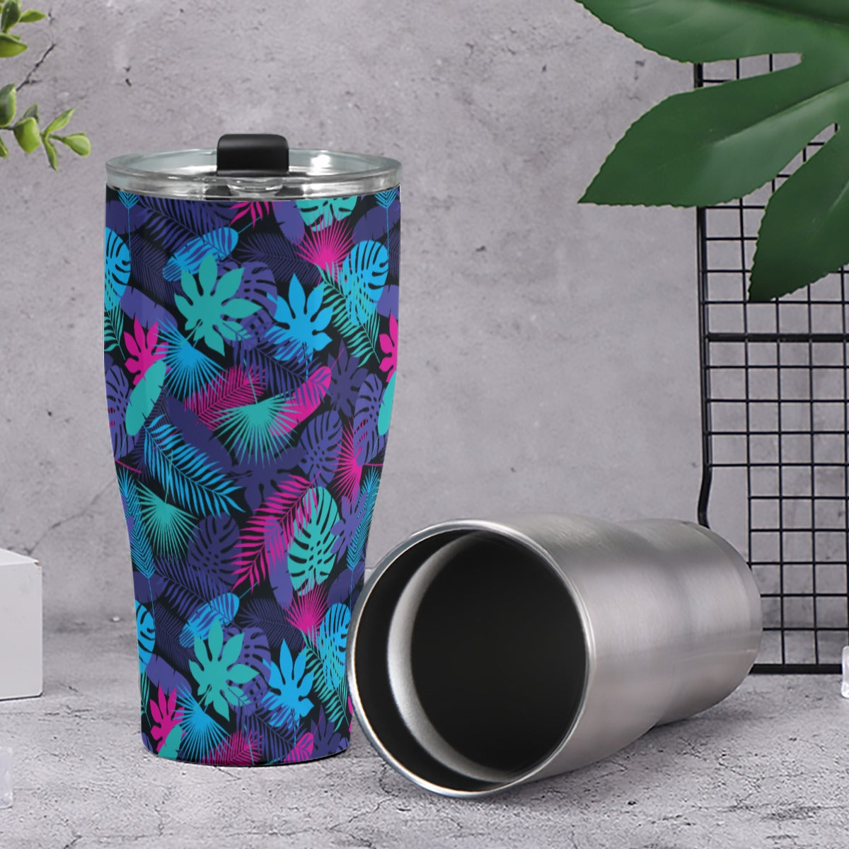 Neon Jungle 30oz Tumbler