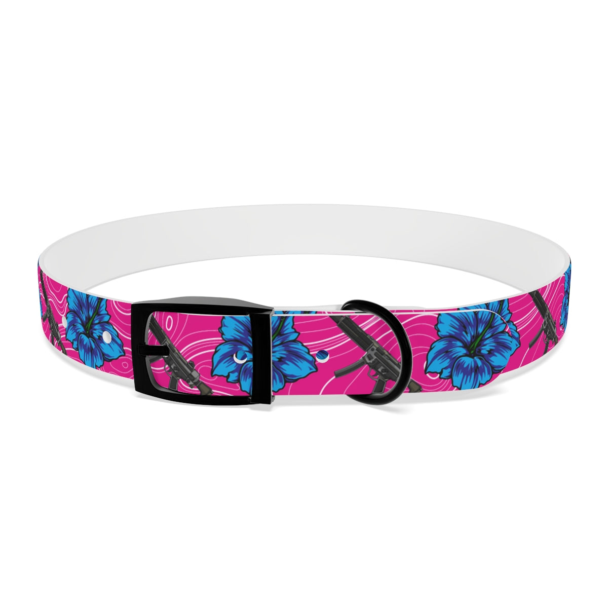 Collar para perros con hibisco de alta capacidad Rad Palm 