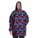 Sudadera con capucha cómoda Rad Palm Toucan Attack 