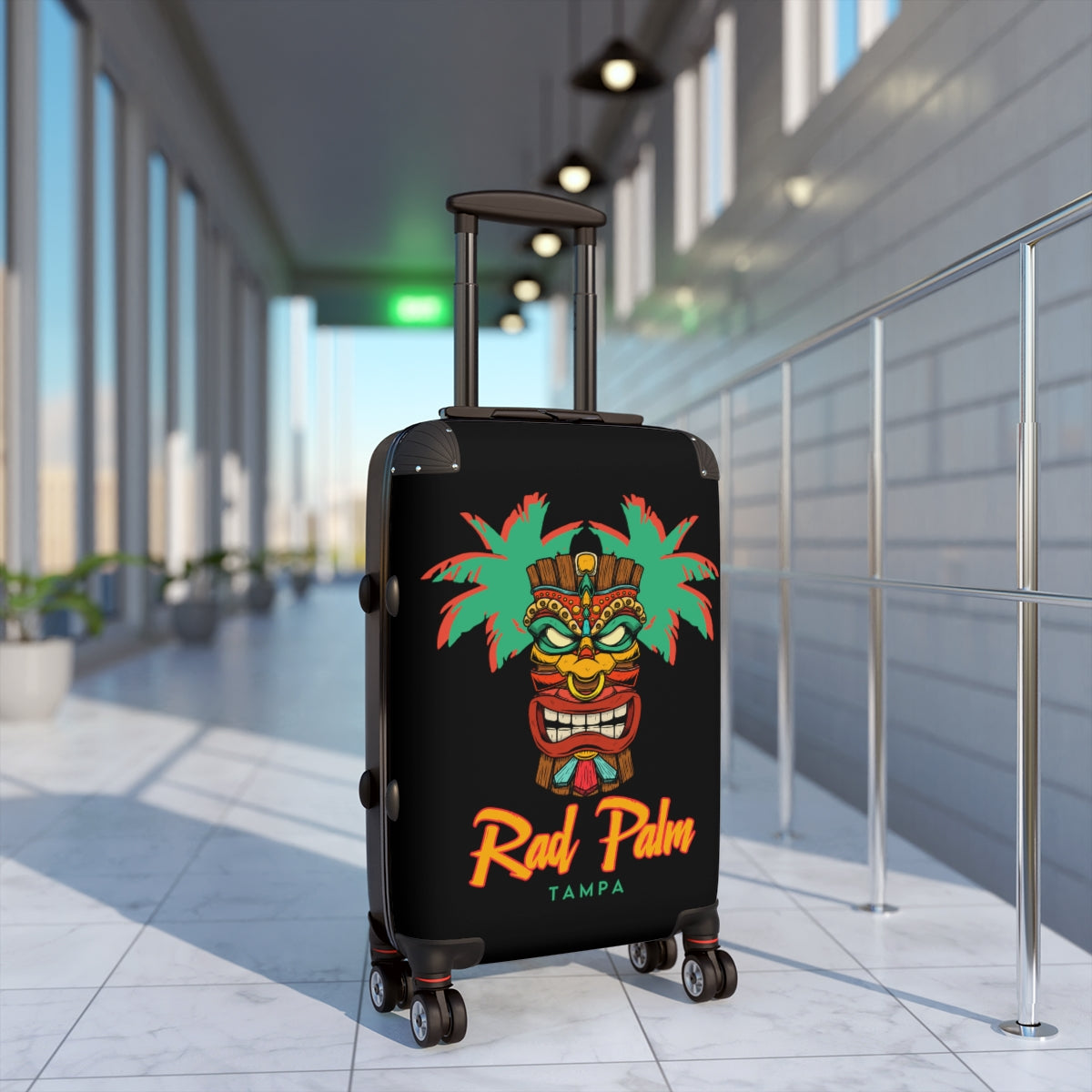 Rad Palm Tiki Travel Roller Bag