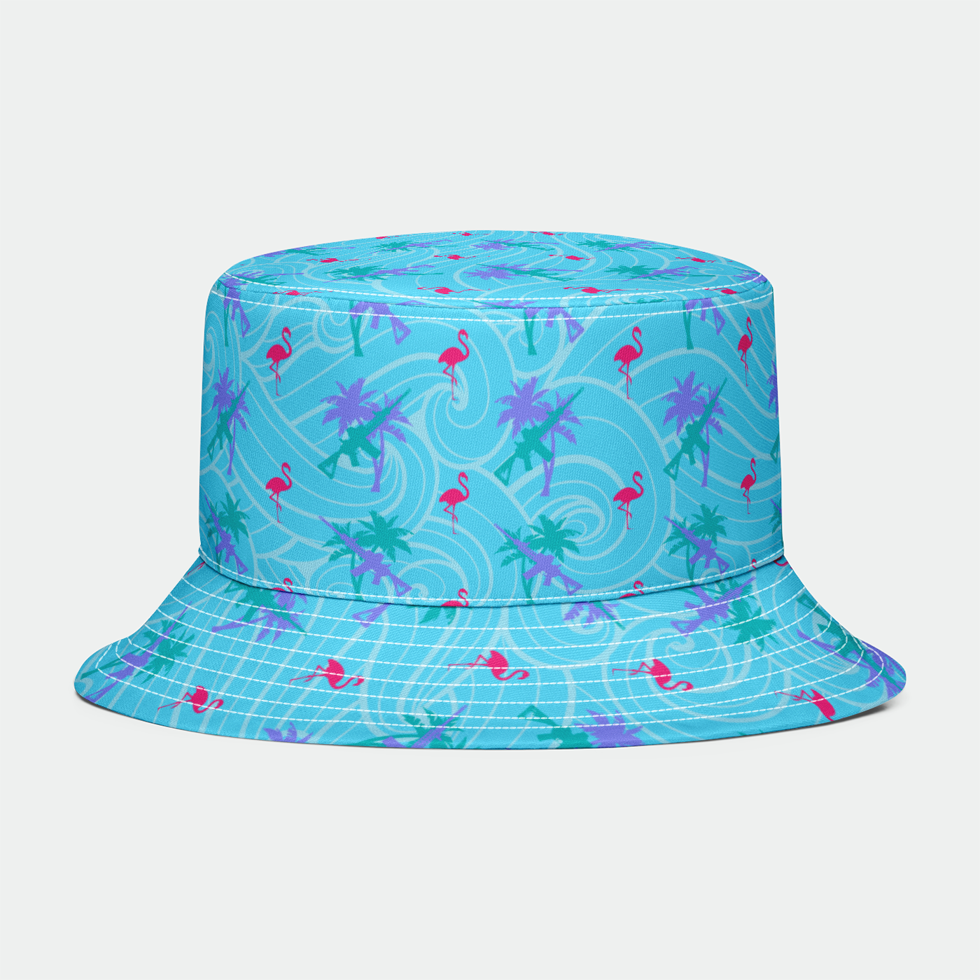 Tropical Tidal Wave Bucket Hat