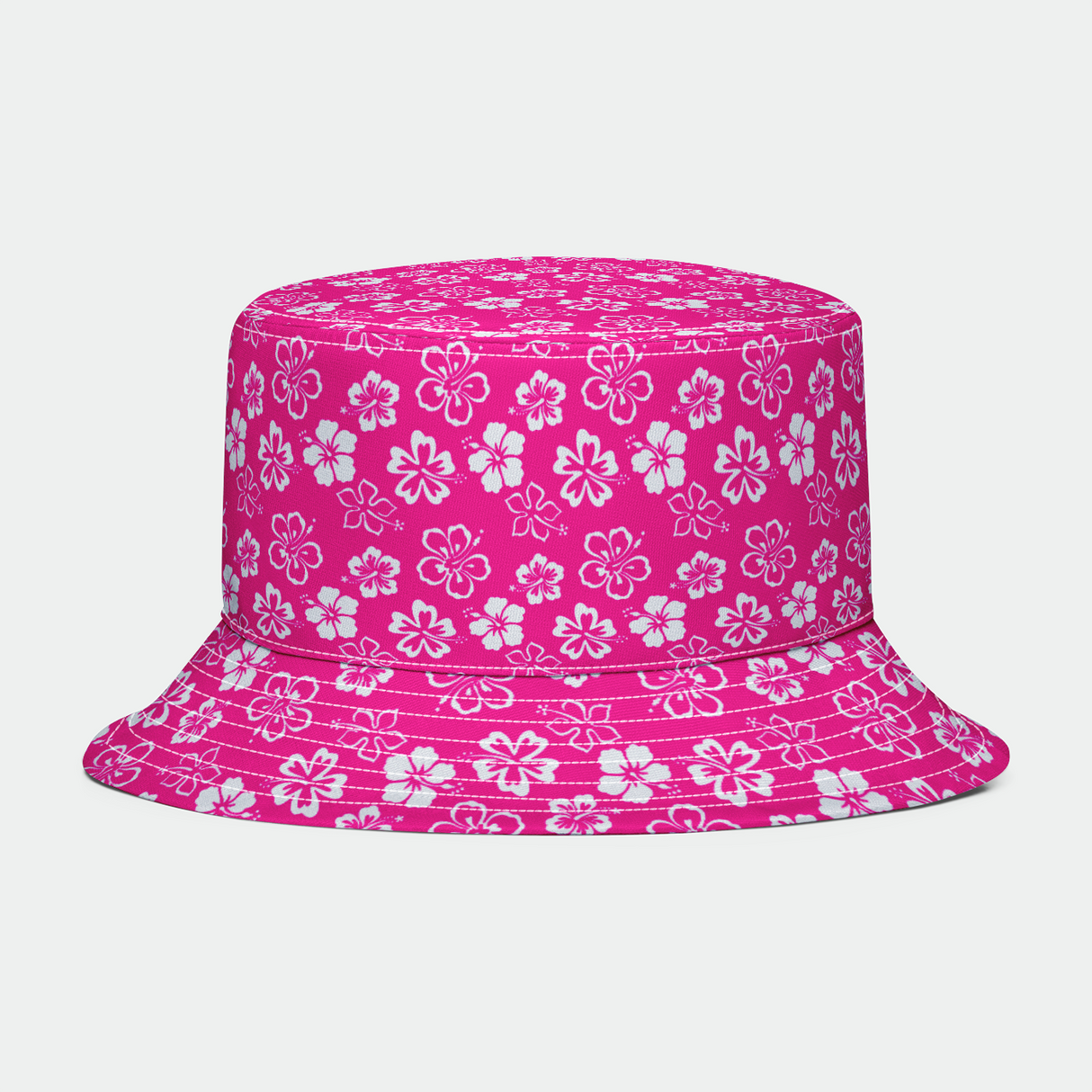 Sombrero de pescador Aloha rosa