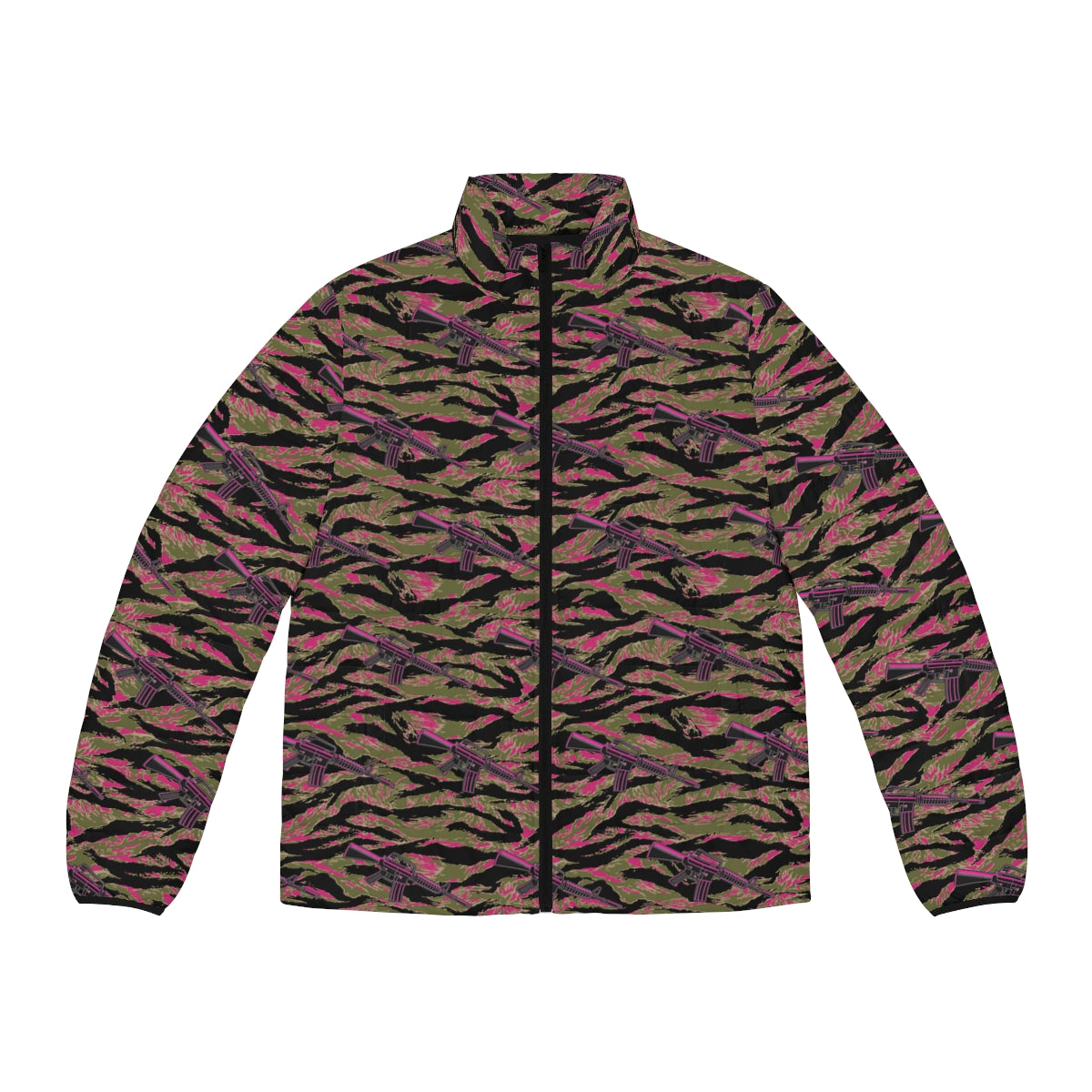 Rad Palm Da Nang Disco Men's Puffer Jacket