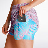 Rad Palm Party Like Flock Star 2 in 1 Shorts