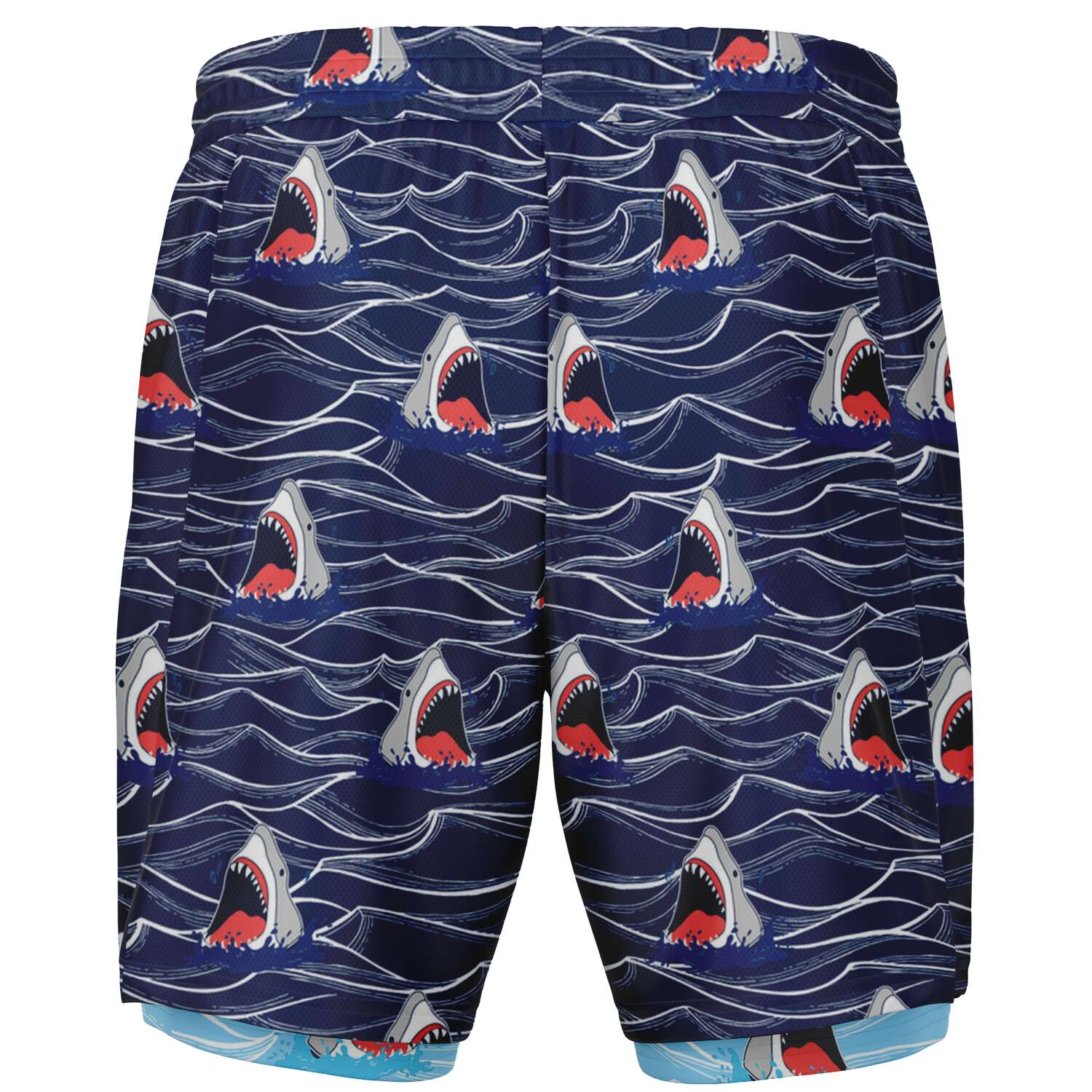 Pantalones cortos 2 en 1 Rad Palm Shark Bait para hombre 